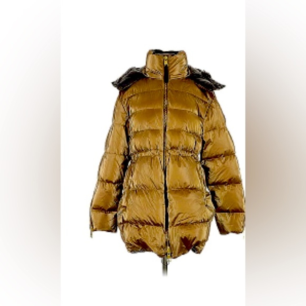 Athleta Gold Puffer Jacket
